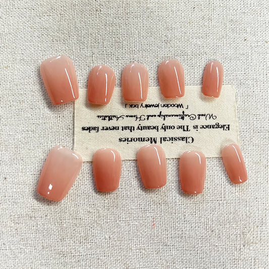 Glass bead cat eye pure handmade Press on nails nail art, medium and long styles appear white, 2025 new gentle oval nail art